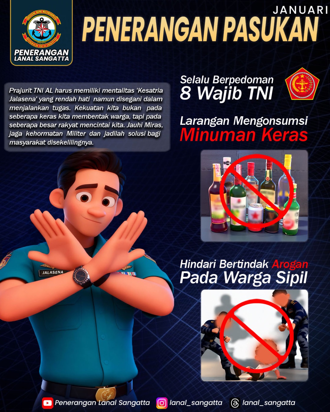 Poster design promoting responsible behaviour and avoiding alcohol